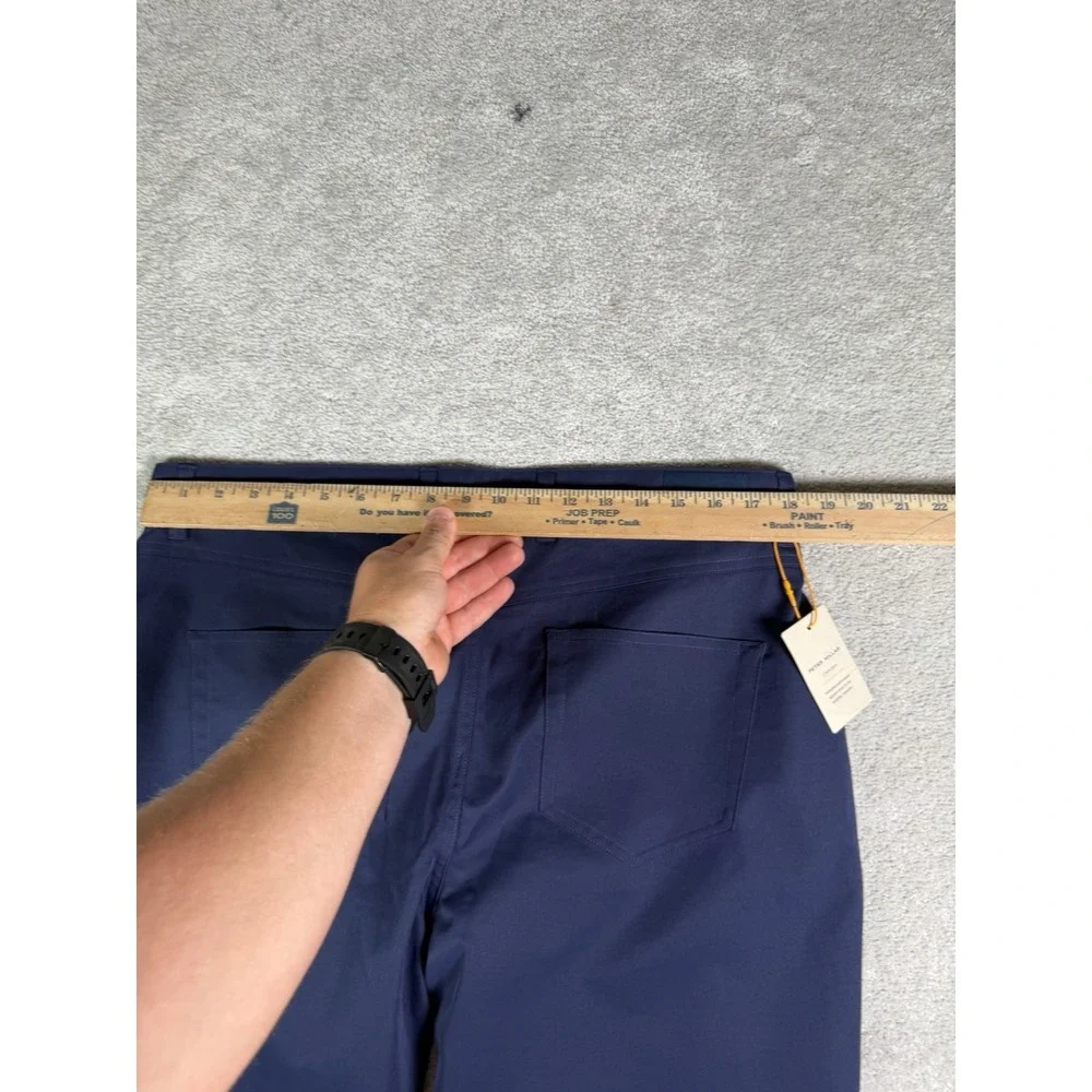 Peter Millar Golf Pants Crown Sport eb66 Performance 36x30 Blue NWT MSRP $160